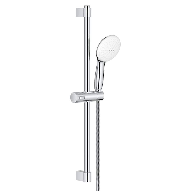 Grohe 26 077 2 Tempesta Shower System with Hand Shower, Slide Bar, and - Starlight Chrome
