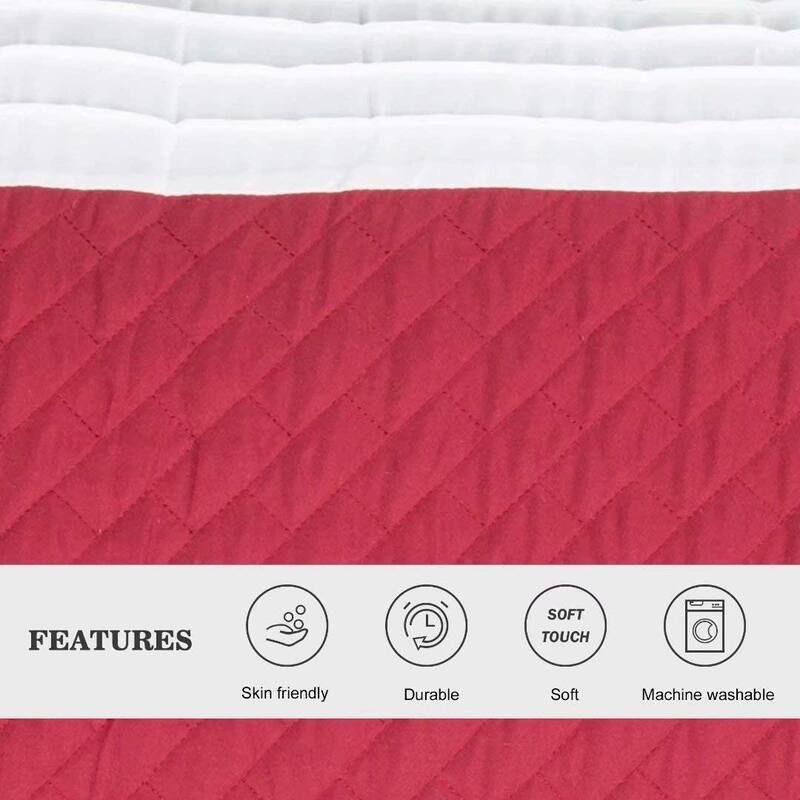 Shatex Kids 2 Piece Textured Striped Comforter Set