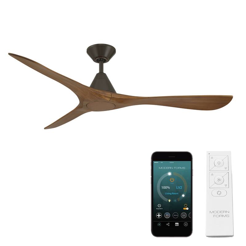Carve Indoor or Outdoor 3-Blade 60in Smart Ceiling Fan