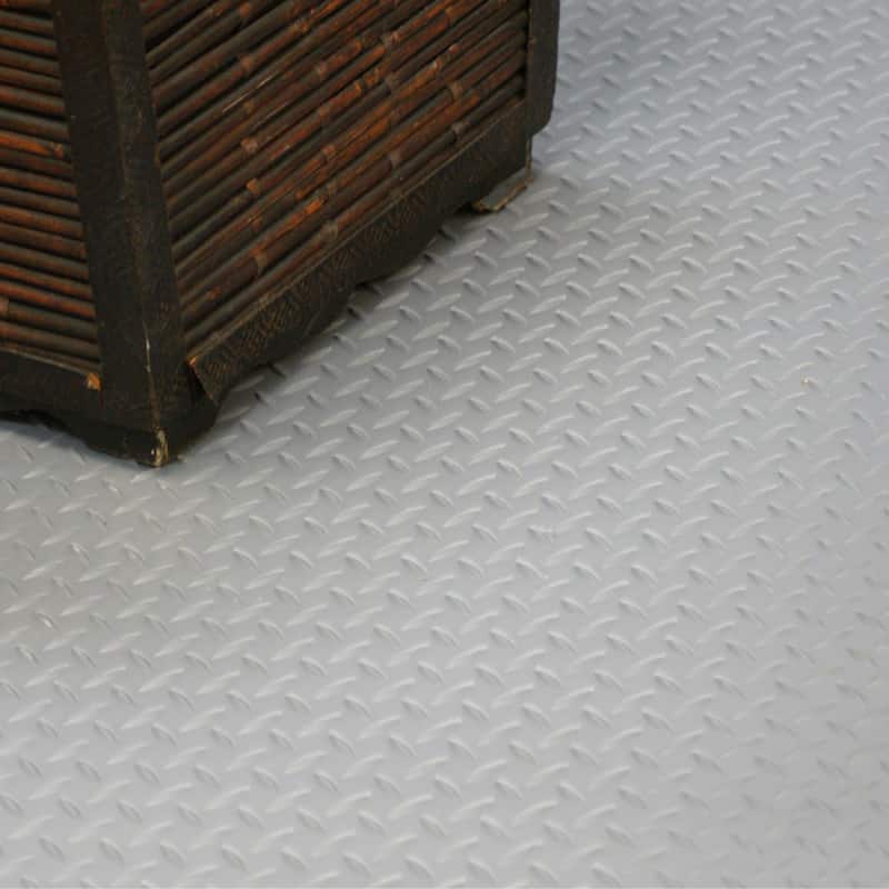 Rubber-Cal Diamond-Plate Thermoplastic Flooring