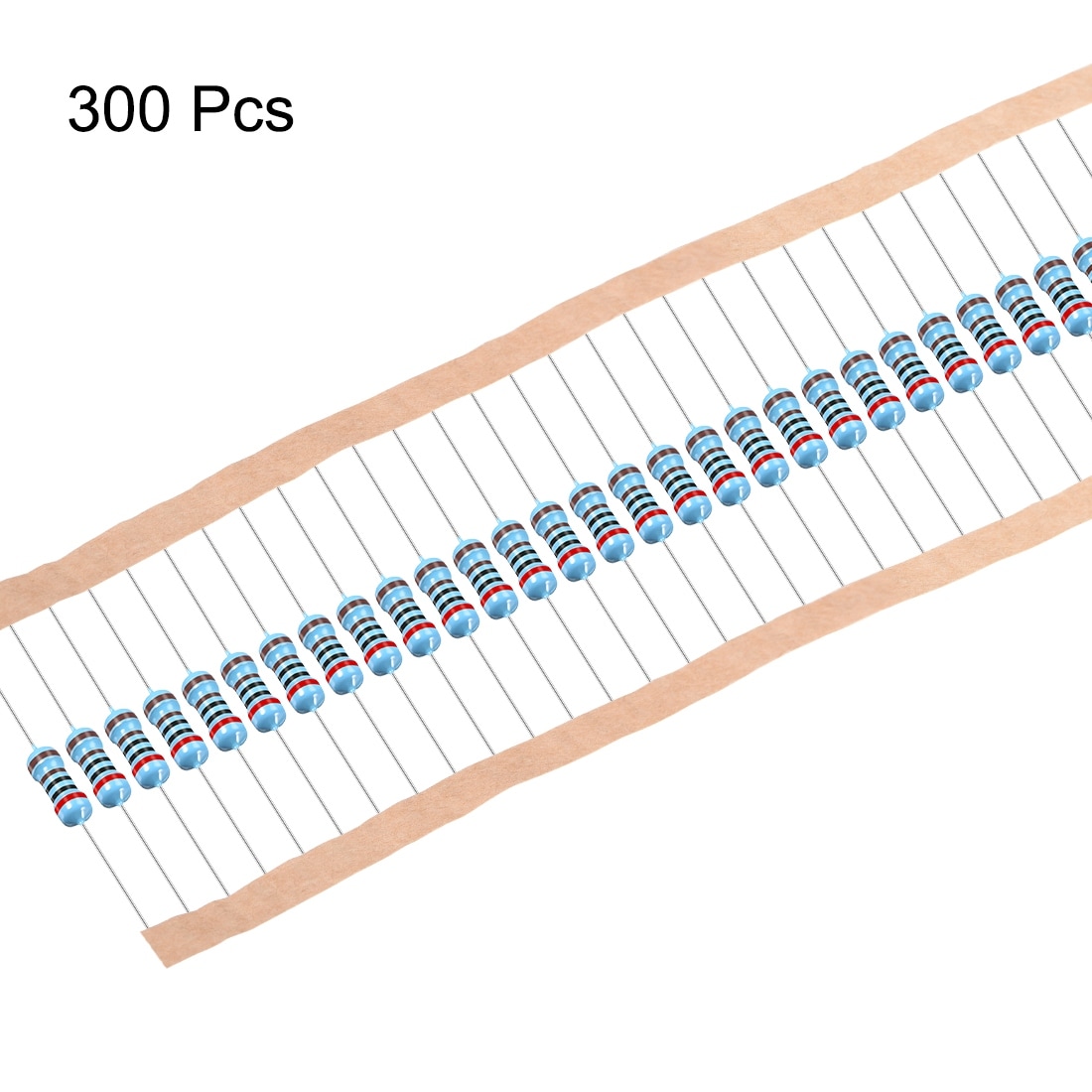 100pcs Metal Film Resistor 1/4W 1% 620K ohm 620Kohm 620KΩ 100pcs Metal Film Resistor 1/4W 1% 620K ohm 620Kohm 620KΩ