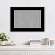 preview thumbnail 42 of 50, Amanti Art Basic Black Framed Magnetic Board