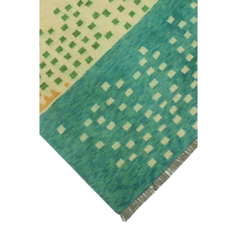 Balochi Rima Rust/Ivory Rug - 3'4" x 4'10"