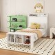 preview thumbnail 42 of 63, Platform bed with LED lights and USB port