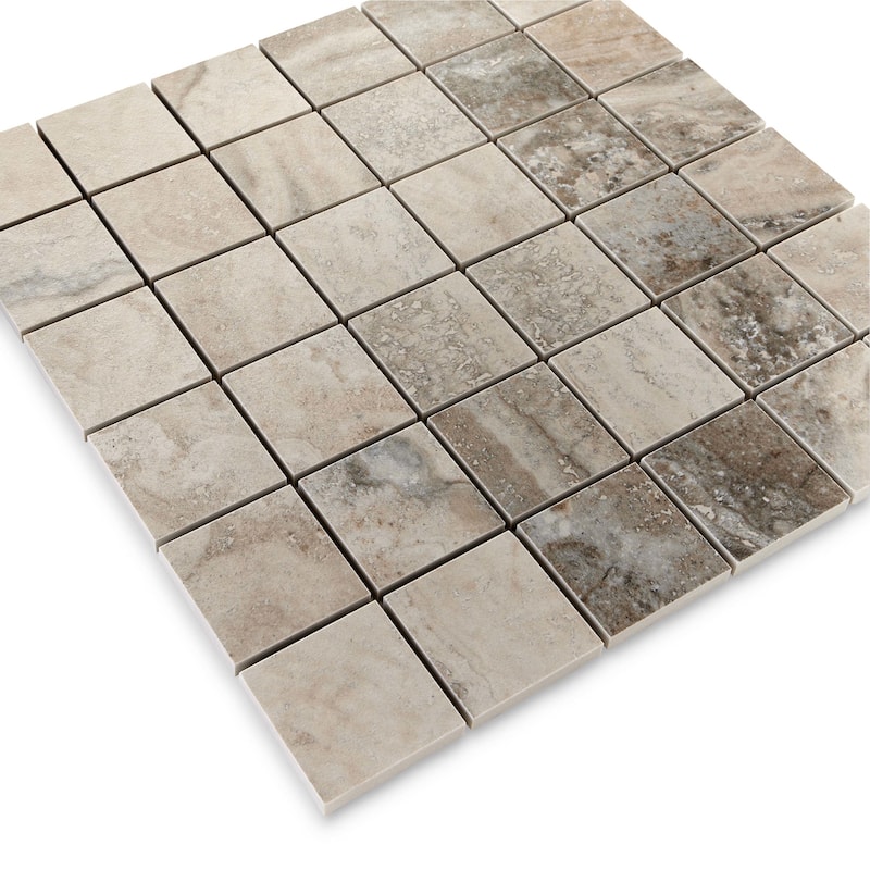 Cruz Bay Studio MKT61162 Tufo - 12" x 12" Square Floor and Wall Tile -