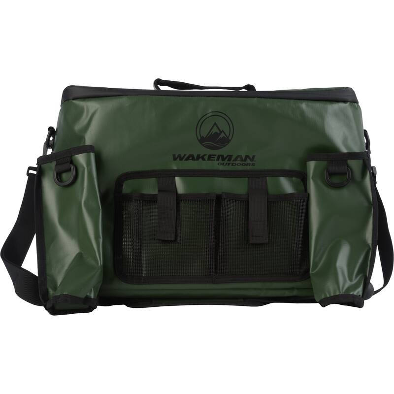 Kayak Cooler - 18L Seat Back Fishing Cooler - Water-Resistant Insulated Bag - 8-12 Hour Cooling Time by Wakeman Outdoors
