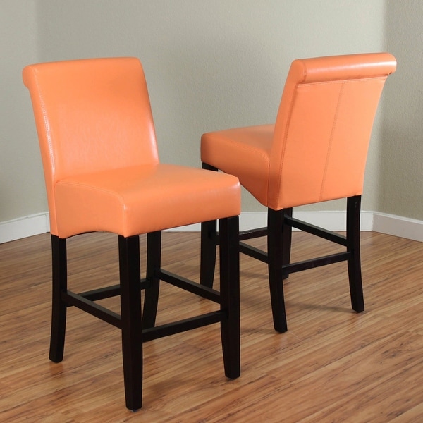 Milan faux leather counter hotsell stools