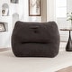 preview thumbnail 8 of 26, Bean Bag Chair, Bean Bag Sofa Chair with Armrests Stuffed High-Density Foam