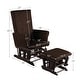 preview thumbnail 12 of 30, Costway Baby Nursery Relax Rocker Rocking Chair Glider & Ottoman Set - See Details