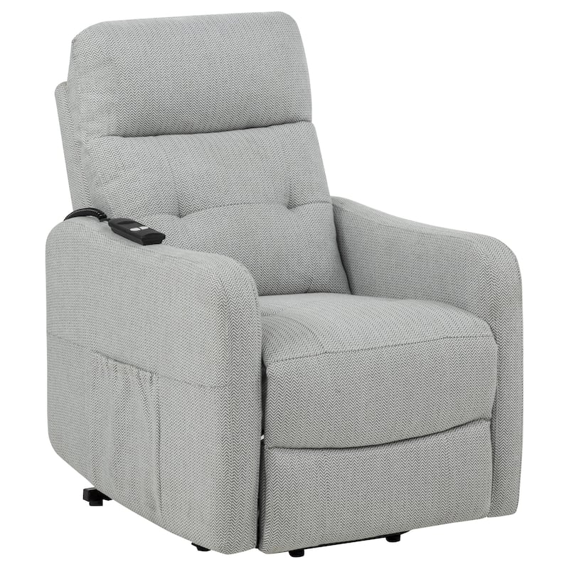 Dayes Upholstered Power Lift Recliner Chair