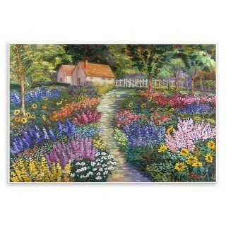 Stupell Floral Cottage Gardens Wall Plaque Art Alexi Fine - Bed Bath ...