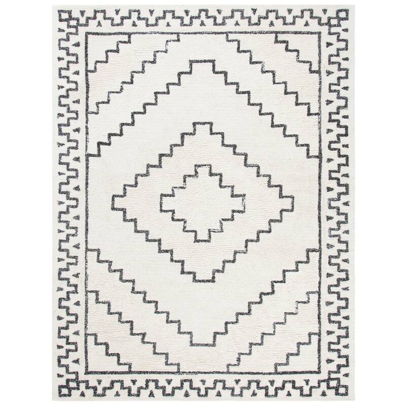 SAFAVIEH Handmade Casablanca Shag Kika Wool Rug