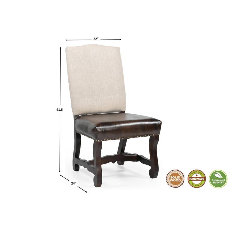 Ava 5-piece Solid Wood Dining Set
