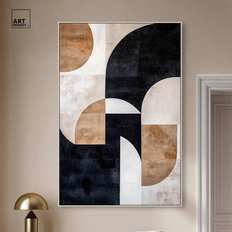 Arching Forms II Canvas by Art Remedy