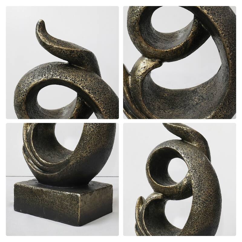 Modern Sculpture Decor Abstract Art Decoration Resin Ornament for Home