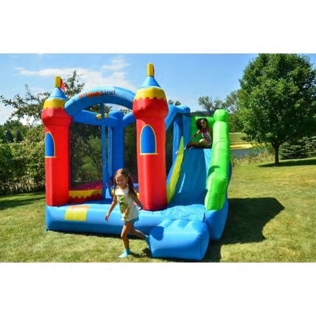 Bounceland royal palace bounce discount house bouncer with slide