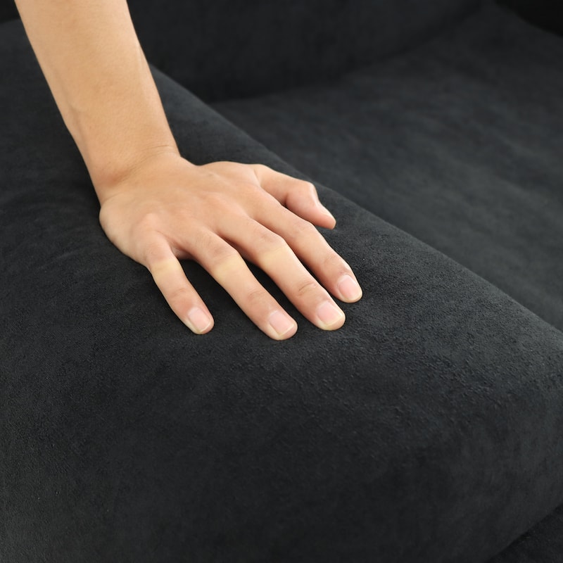 Chenille Accent Chair, Comfy Cloud Sofa Chair, Modern Armchair Boneless Reading Chairs