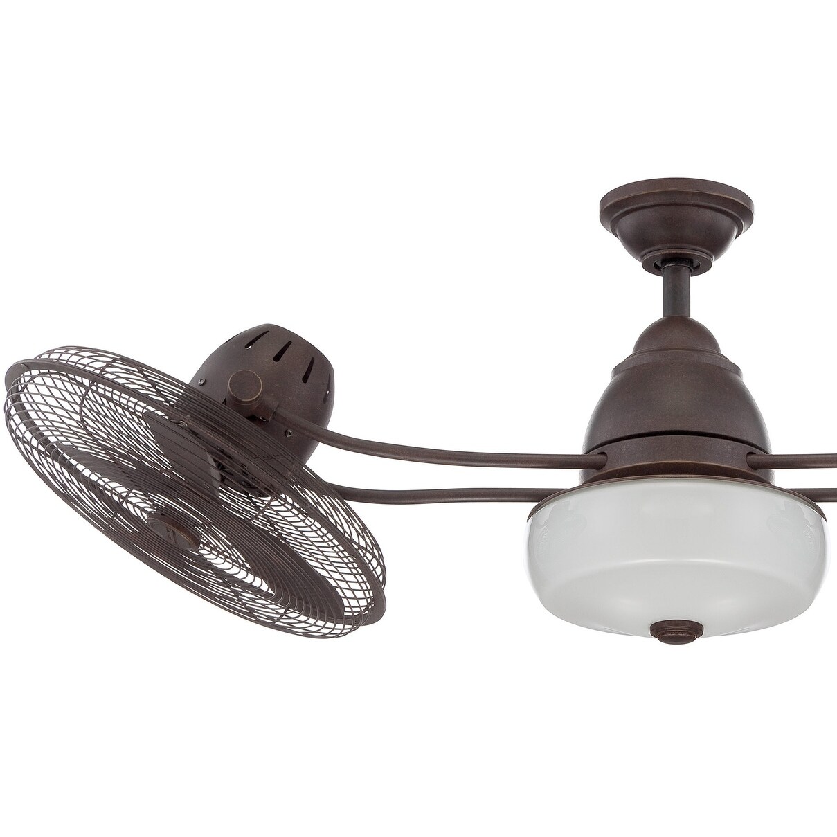 Shop Craftmade Bellows Ii Bellows Ii 48 Indoor Outdoor Dual