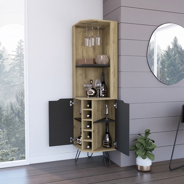 Bed bath and best sale beyond bar cabinet