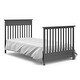 preview thumbnail 7 of 37, Storkcraft Petal 4-in-1 Convertible Mini Crib with Bonus Mattress