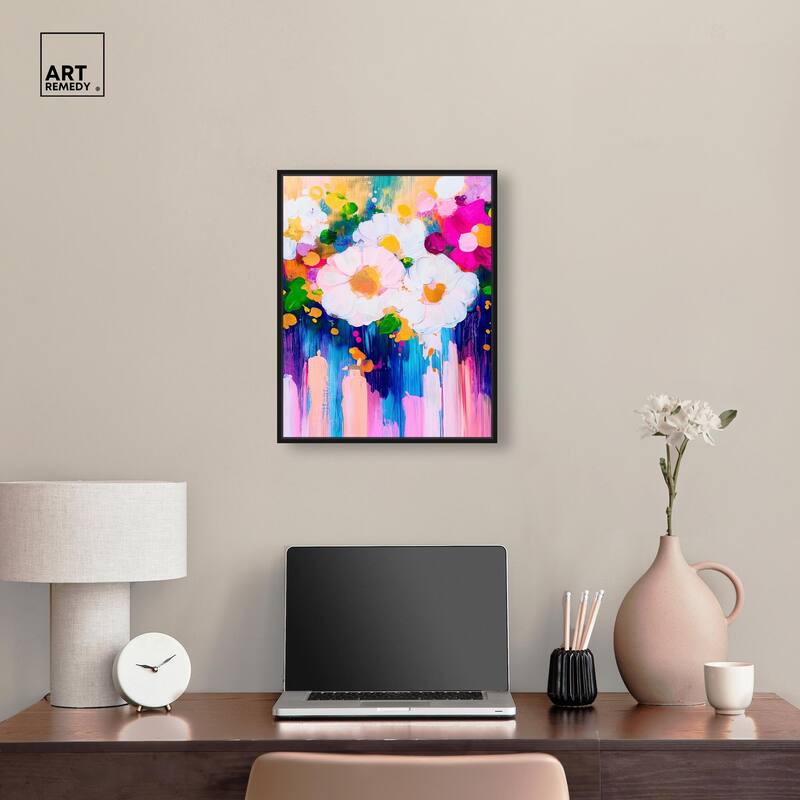 Contrast of Purity II Canvas by Art Remedy