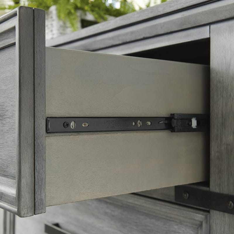 Signature Design by Ashley Russelyn Gray Dresser and Mirror