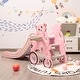 preview thumbnail 2 of 12, Costway 4 in 1 Foldable Baby Slide Toddler Climber Slide PlaySet w/ - See details