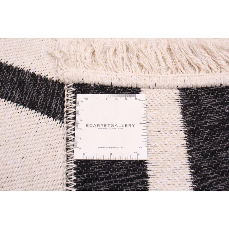 ECARPETGALLERY Flat-Weave Ankara III White Kilim