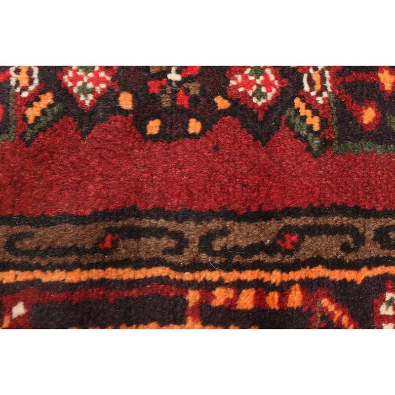 ECARPETGALLERY Hand-knotted Andelz Red Wool Rug - 4'1 x 6'8