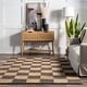 preview thumbnail 14 of 12, Nuloom Christana Traditional Checkered Jute Area Rug