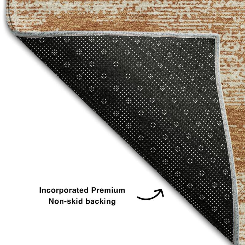 Premium Washable Super Soft Ombre Pixels Mayfield Rug