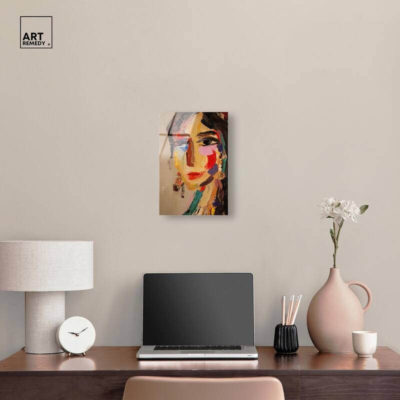 Colorful Expression II Acrylic by Art Remedy, Ready to Hang