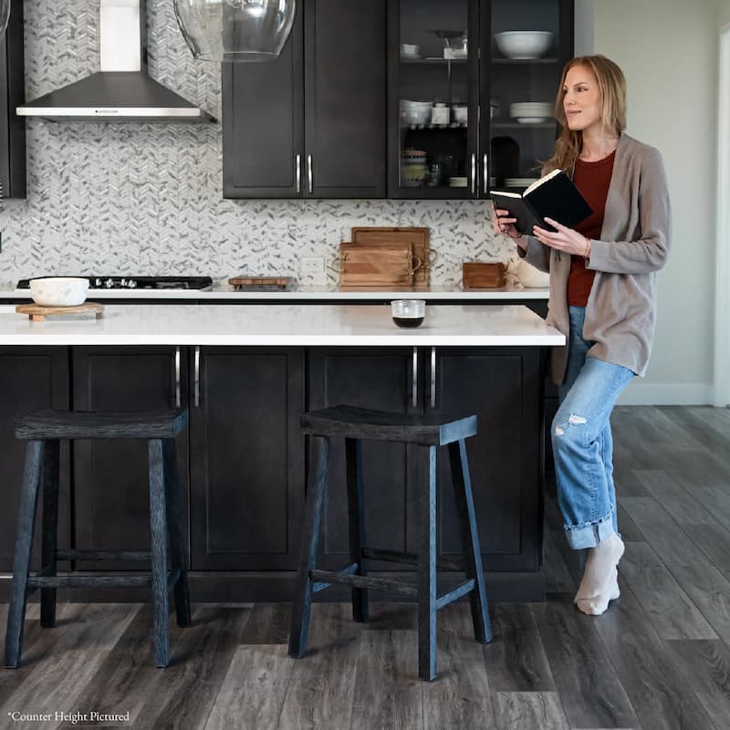 Maven Lane 31" Vincent Bar Height Kitchen Stool