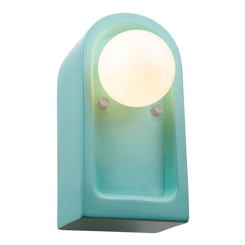 Ceramic Arcade Wall Sconce - Reflecting Pool