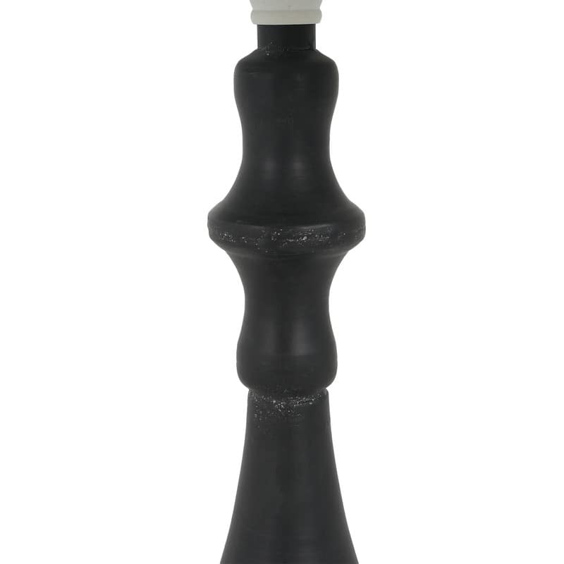 Accent Metal Coffee Table with Hand-Hammered Texture, White and Black Pedestal Table for Living Room