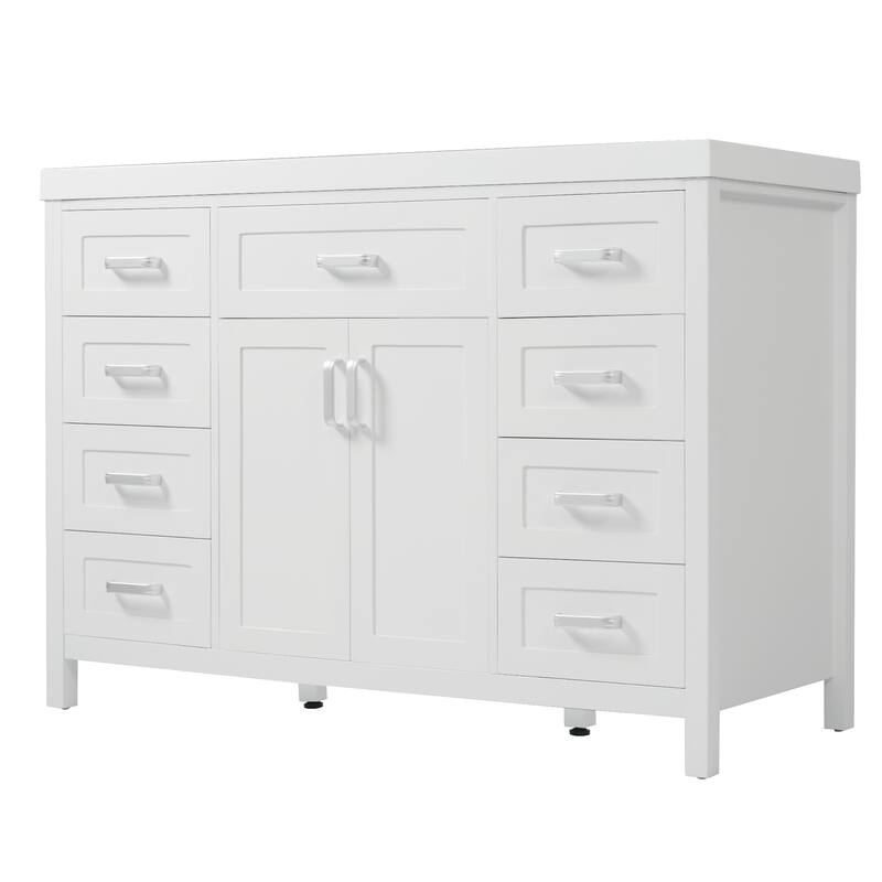 Christopher Knight Home - Susan Classic Wood Bathroom Vanity with Sink and Soft-Close Storage