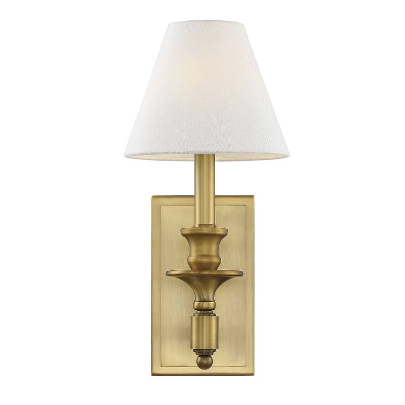 Savoy House Washburn Single Light 15" Tall Wall Sconce