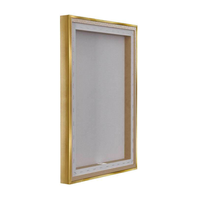 Stupell Pastel Bow Playing Card Framed Floater Canvas Wall Art Design By LSR Design Studio