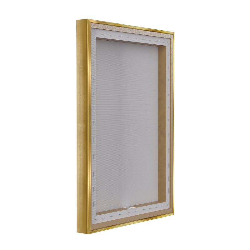 Stupell Subtle Staghorn Coral Framed Floater Canvas Wall Art Design By Ramona Murdock