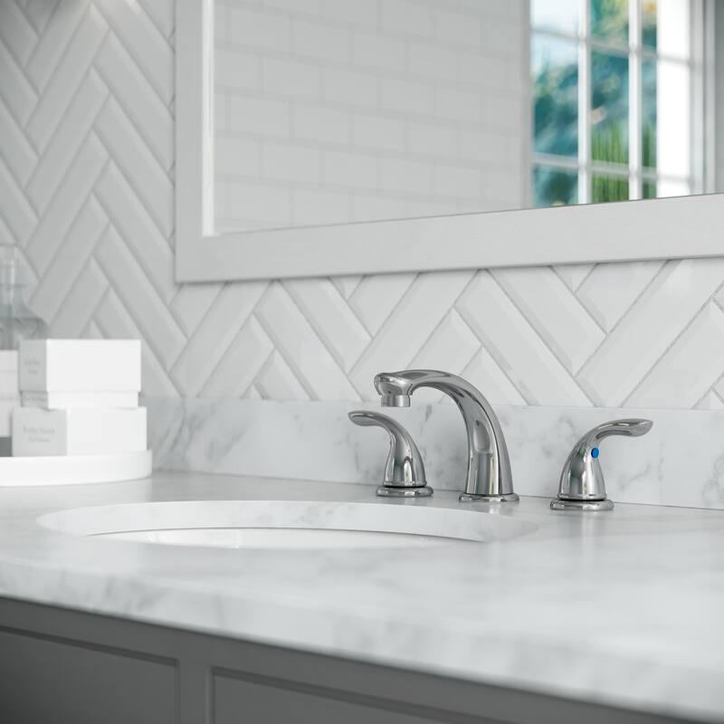 Pfister LG149-61P Pfirst Series 1.2 GPM Widespread Bathroom Faucet
