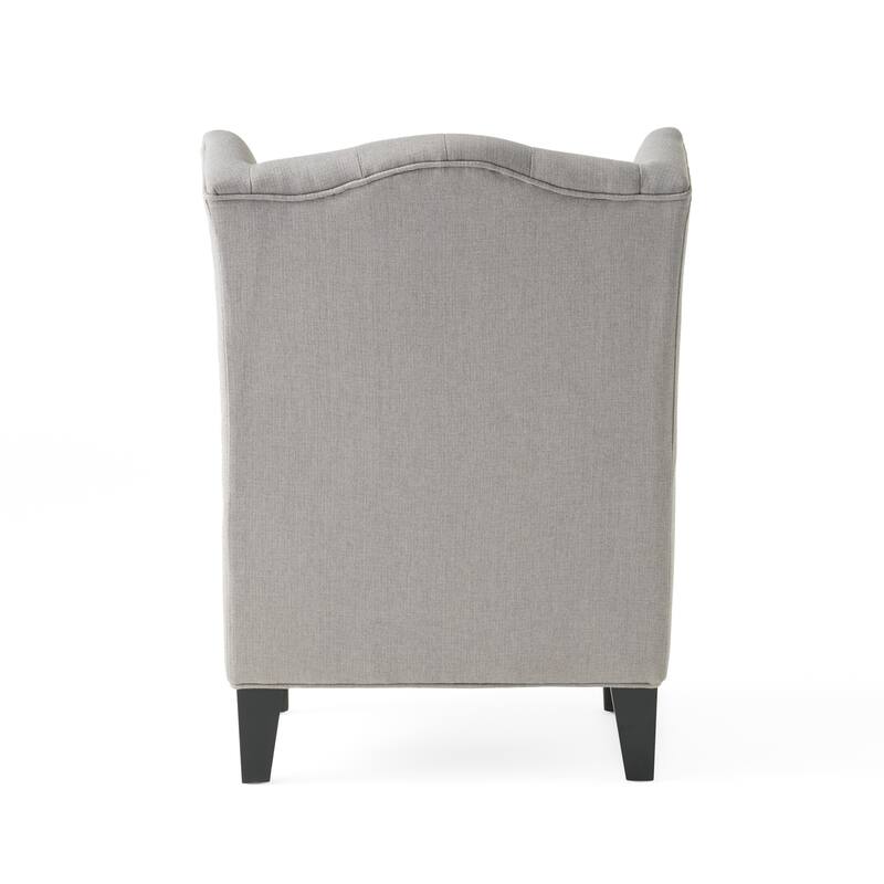 27.5" Button Tufted Club Chair