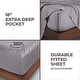 preview thumbnail 36 of 55, Superior Modal From Beechwood 300 Thread Count Deep Pocket or Extra Deep Pocket Sheet Set