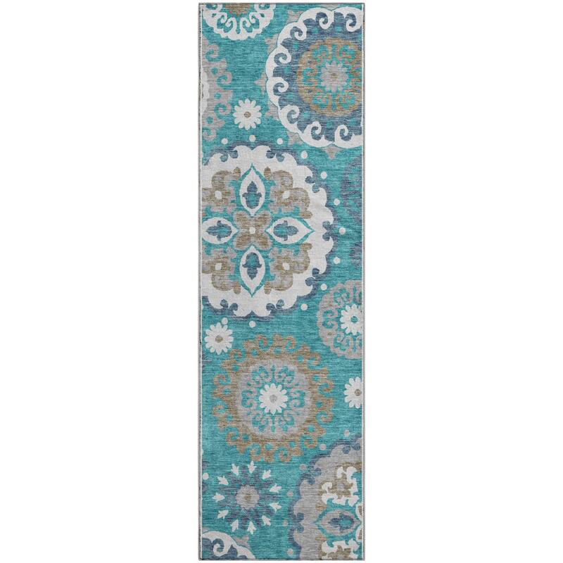 Premium Washable Super Soft Boho Suzani Mayfield Rug