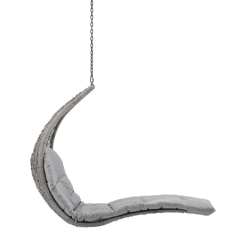 Landscape Outdoor Patio Hanging Chaise Lounge Swing Chair