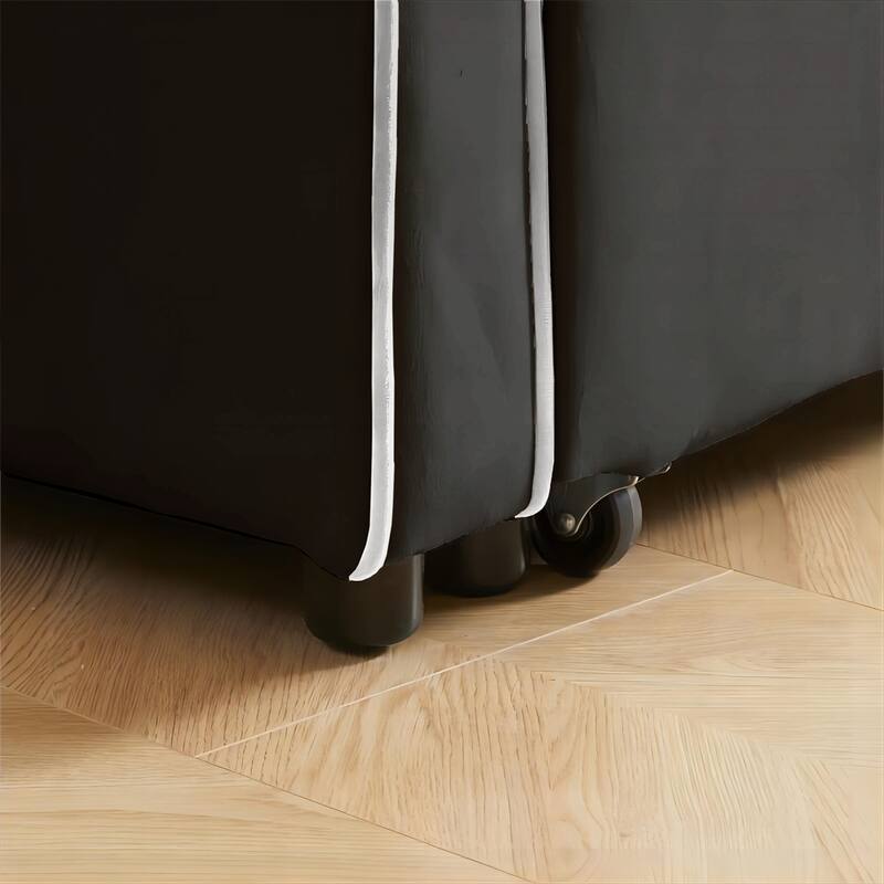 3-in-1 Convertible Sleeper Chair Sofa Bed Adjustable Pull Out