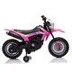preview thumbnail 9 of 21, Electric Kids Ride-on Motorcycle with Training Wheels, Headlight, Engine Sounds, Rechargeable Battery