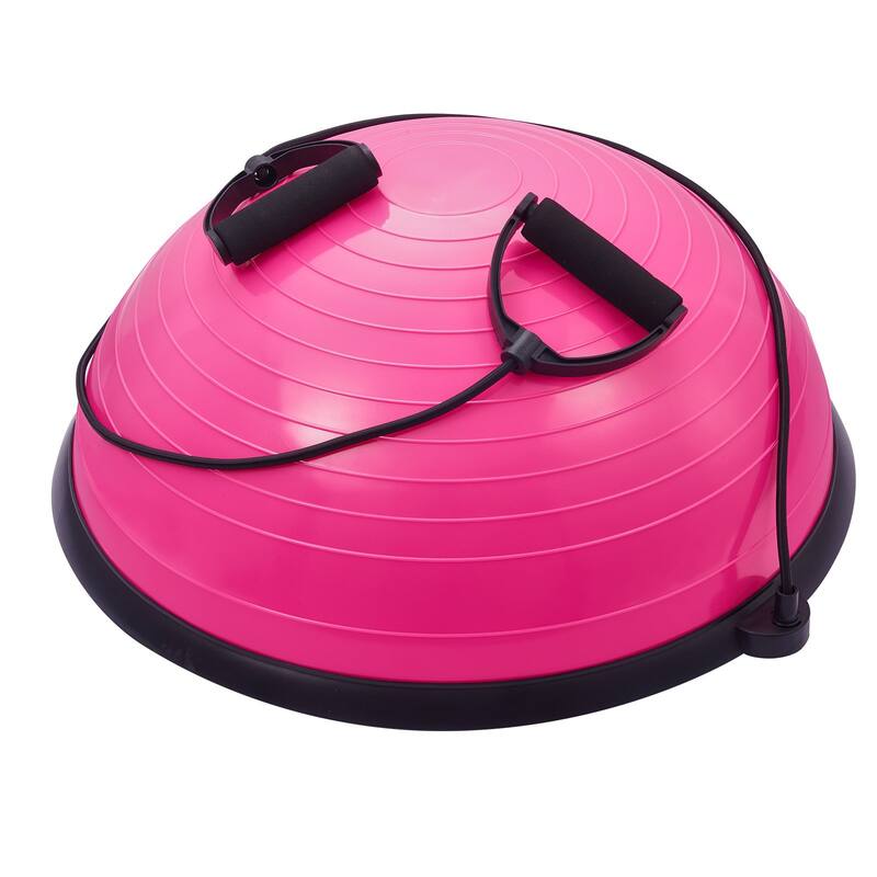 Half Balance Ball Trainer 23" for Full Body Workout, Home Gym Fitness