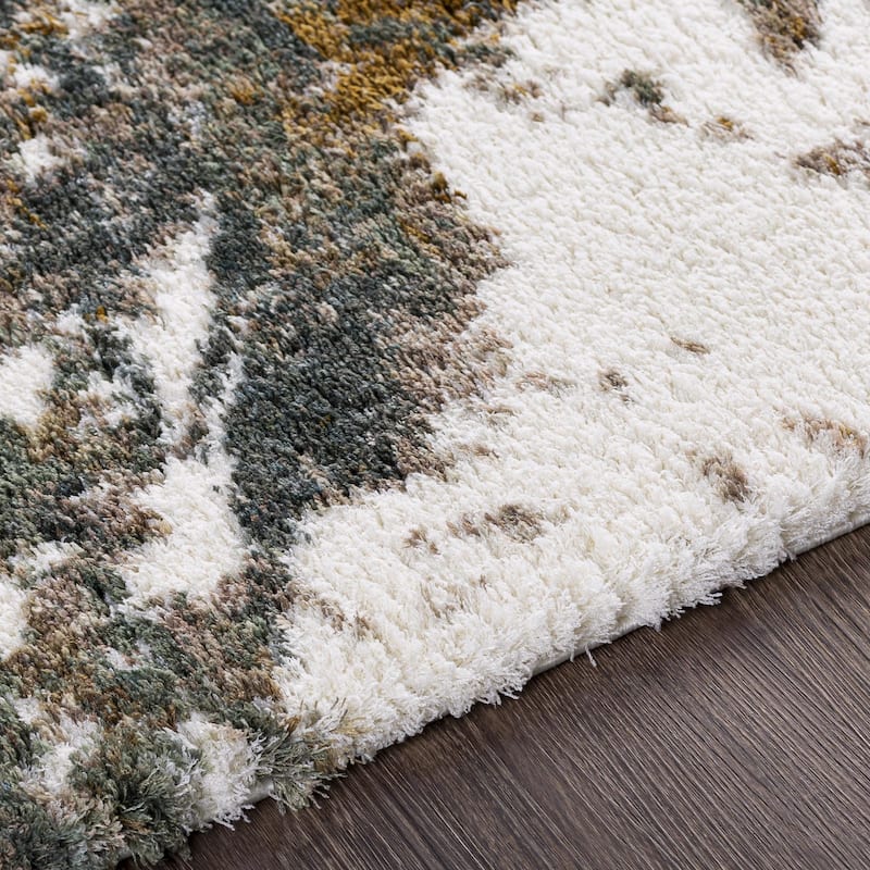 Livabliss Celestial Shag Bohemian & Eclectic Area Rug