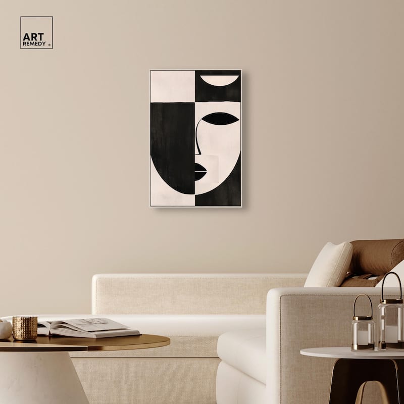 Divided Self II Canvas by Art Remedy