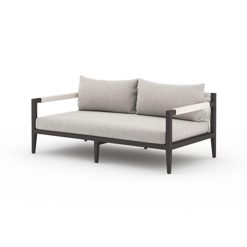 Atwood Outdoor Sofa-63"-Bronze - 63.0W x 34.25 x 30.0H